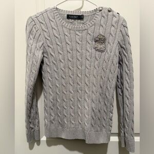 Lauren Ralph Lauren cable-knit crewneck sweater